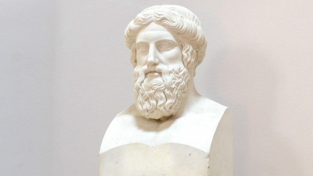 Eine Büste des griechischen Philosophen Platon (Foto: dpa)