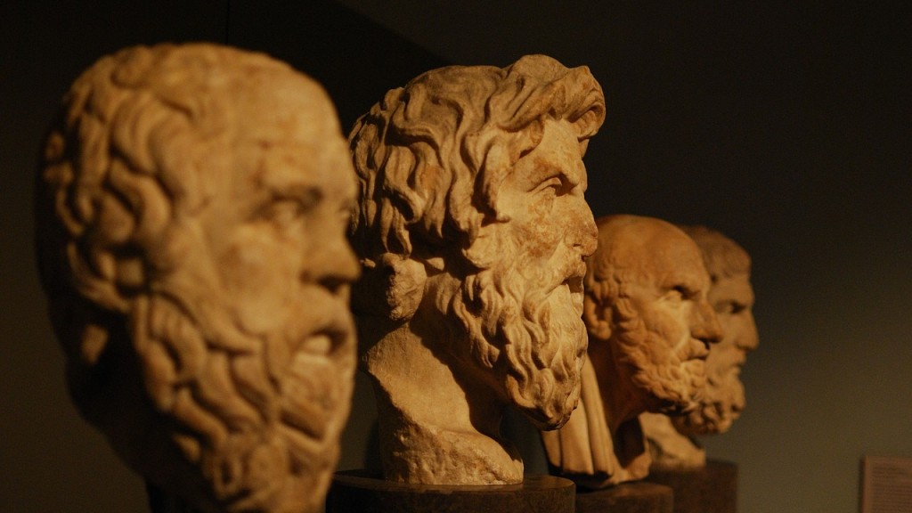 Büsten von Aristoteles und anderen griechischen Philosophen (Foto: CC0/pixabay)