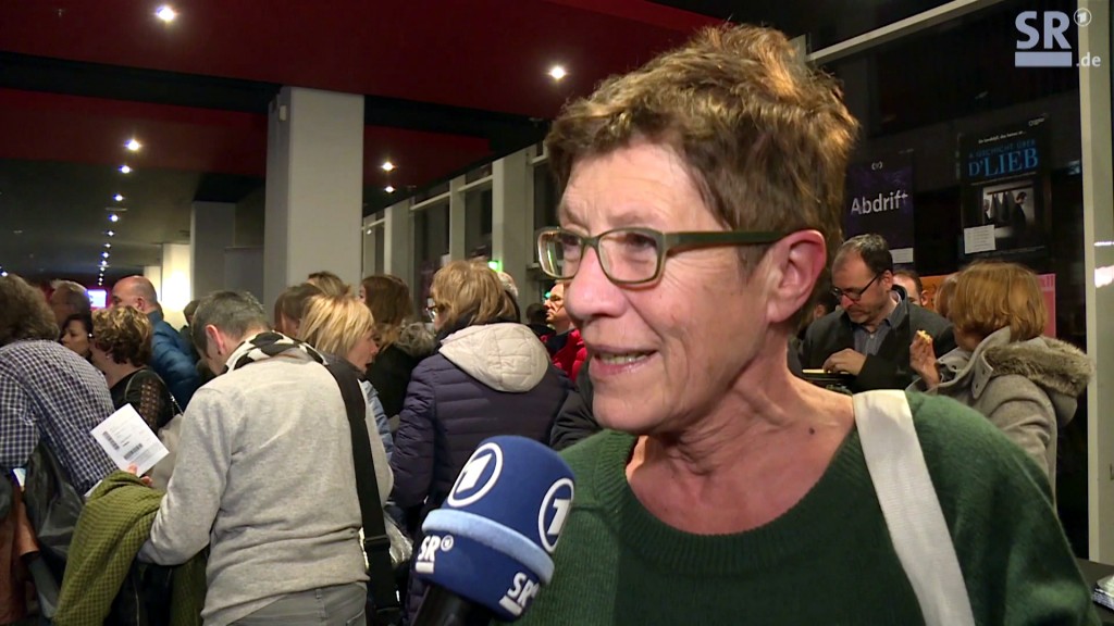 Foto: Eine Zuschauerin des Filmes 