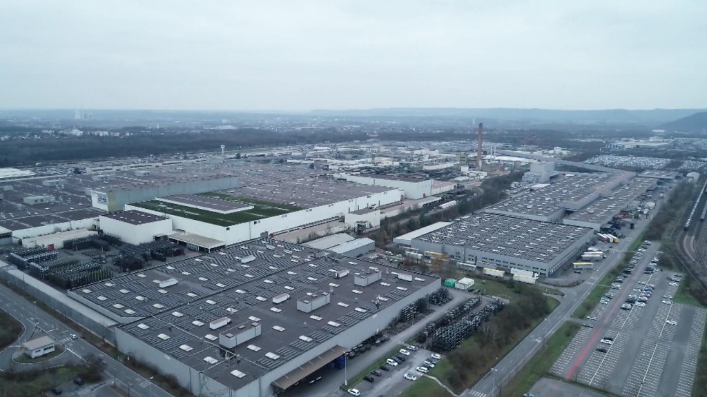 Blick über das Ford-Werk in Saarlouis  (Foto: SR)