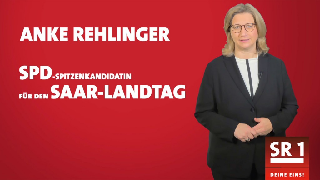 SR 1 Landtagswahl-Special: Webvideo mit Anke Rehlinger (SPD)