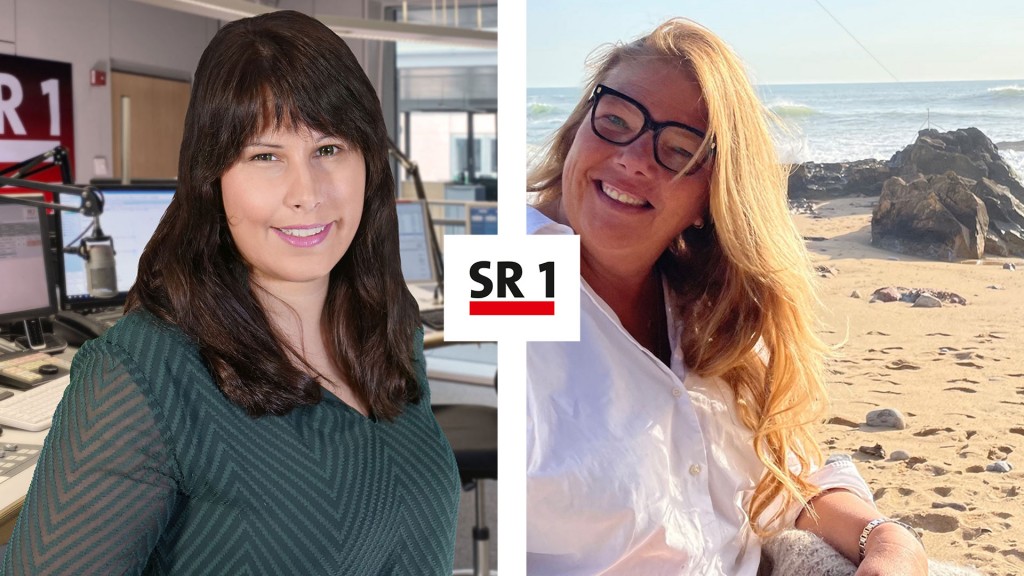 SR 1 Moderatorin Naina Singh und Karin Brombacher (Foto: SR1/Privat)