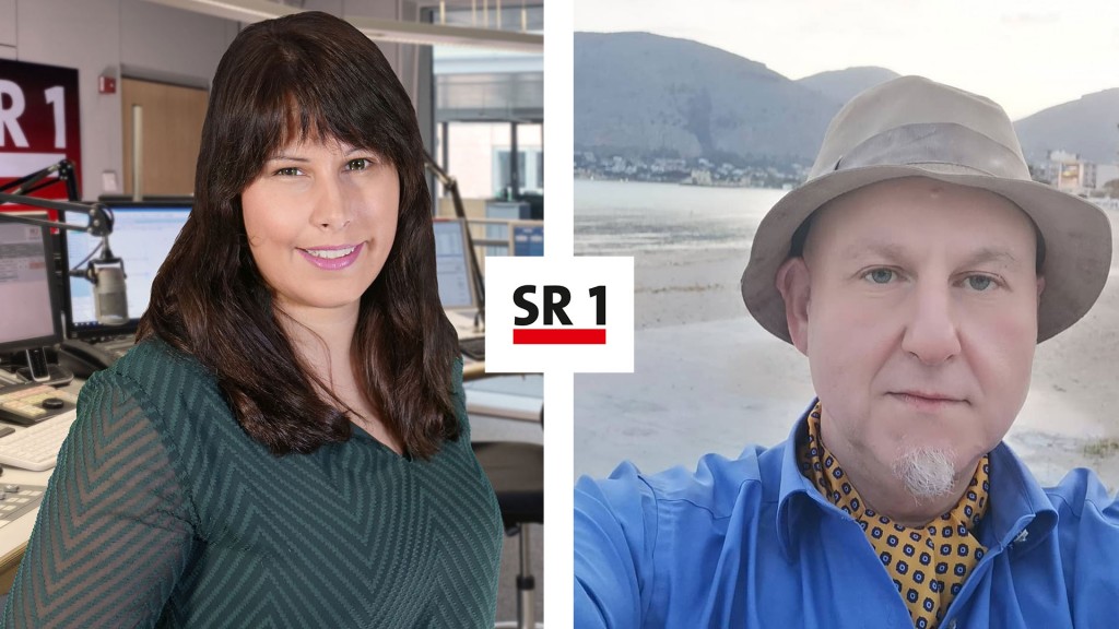 SR 1 Moderatorin Naina Singh und DJ FONZ  