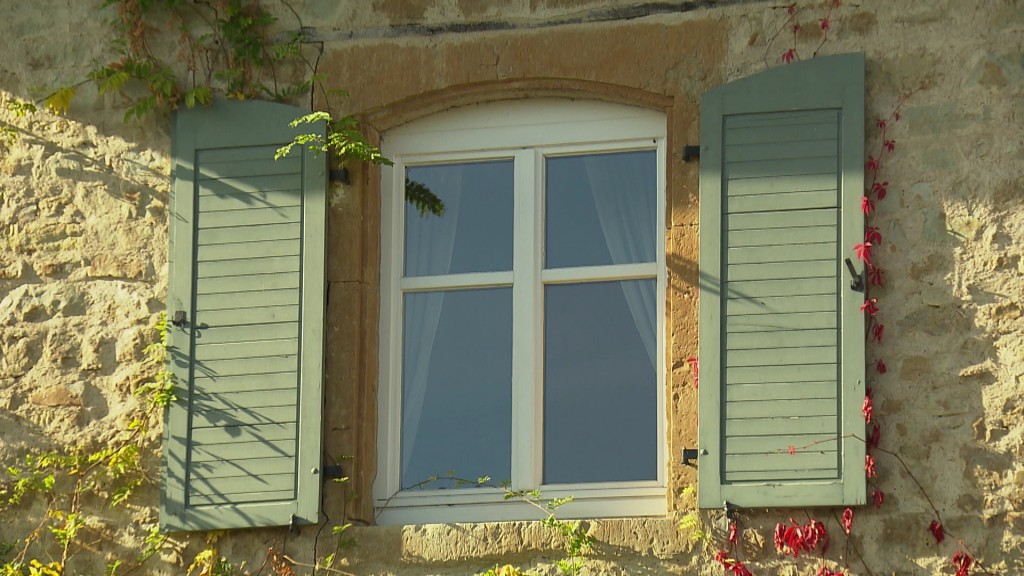 Foto: Das Fenster eines alten Bauernhauses