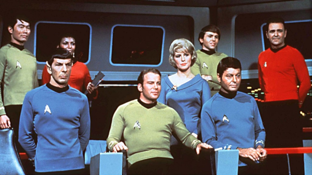 Die Crew des Raumschiffes USS Enterprise