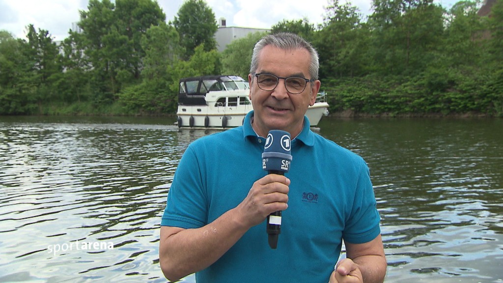 Foto: Thomas Braml moderiert die Sendung sportarena an der Saar