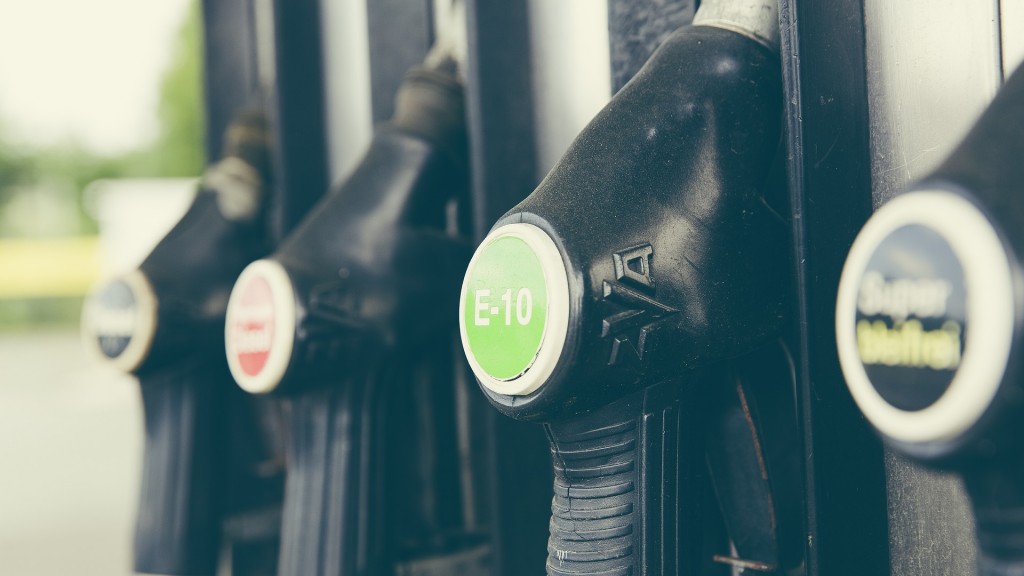 Zapfsäulen einer Tankstelle