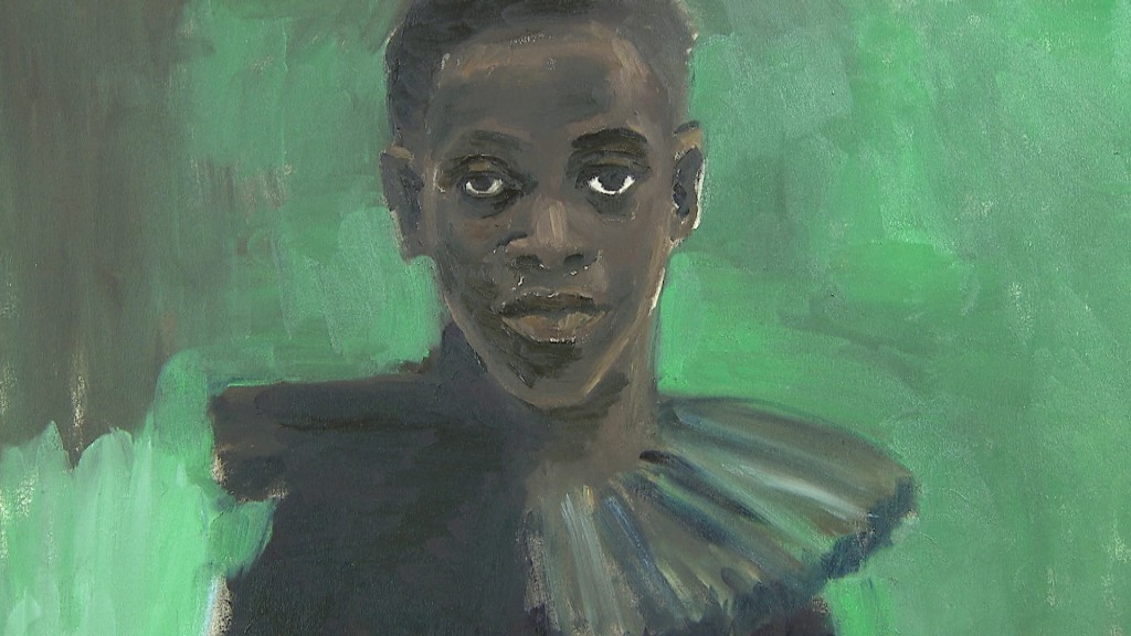 Foto: Ein Gemälde von Lynette Yiadom-Boakye