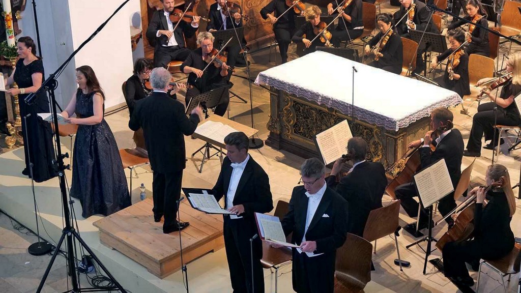 Internationale Wolfegger Konzerte. Aufnahme aus der Stiftskirche St. Katharina Wolfegg