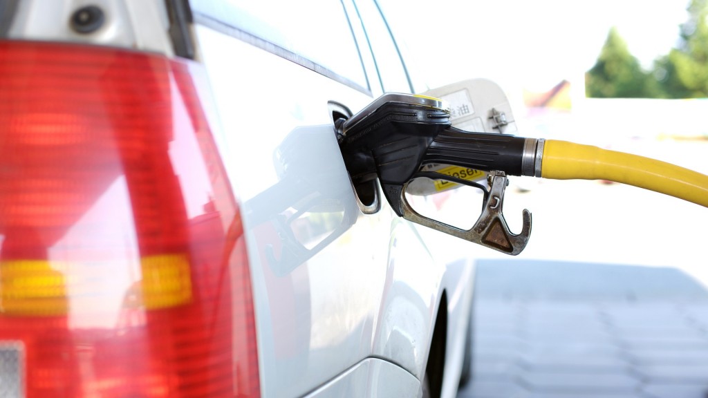 Auto wird getankt