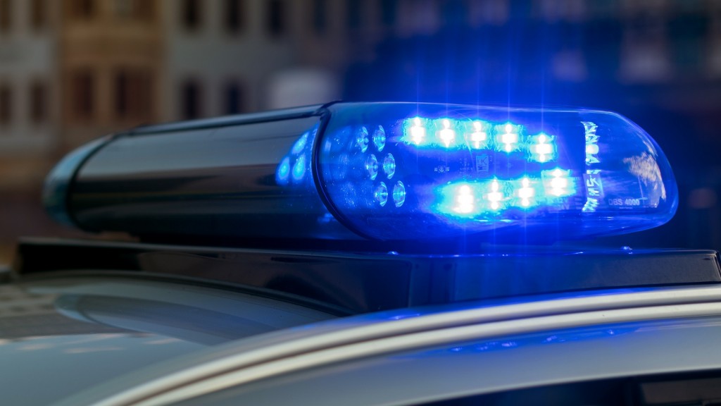 Blaulicht der Polizei (Symbolbild)