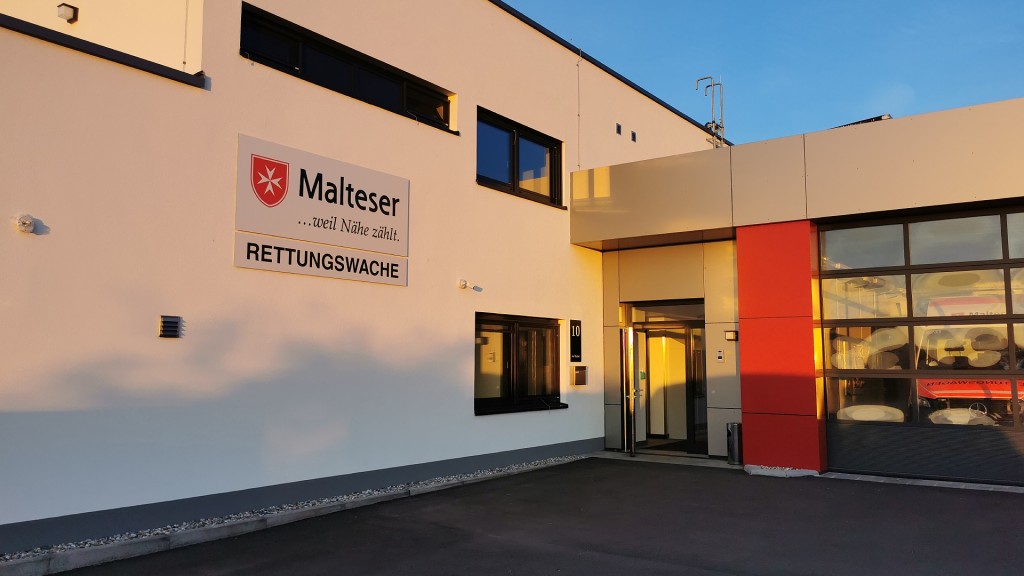 Das Gebäude der neuen Rettungswache in Tholey
