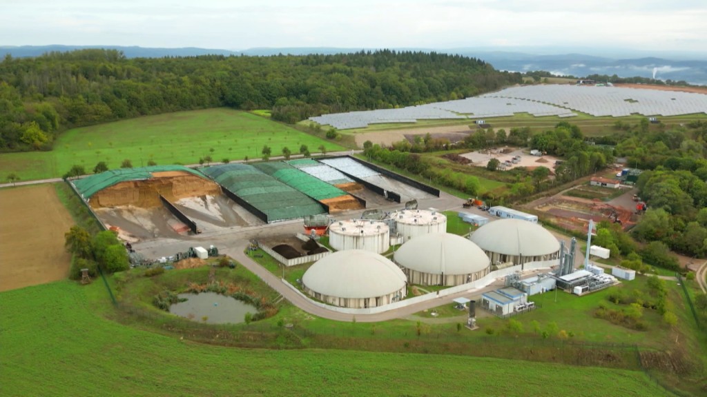 Eine Biogasanlage