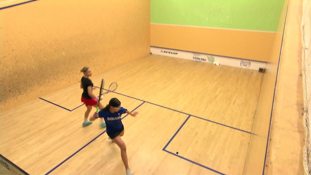 Foto: Squash-Finale in Illingen