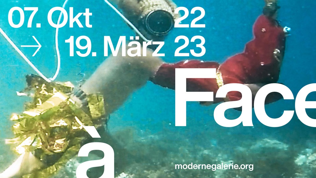 Foto: Plakat zur Ausstellung Face à Face