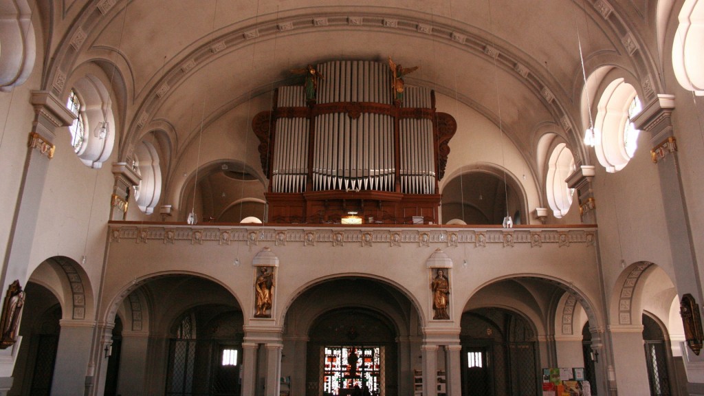 Die Orgel der St. Eligius Kirche in Völklingen 