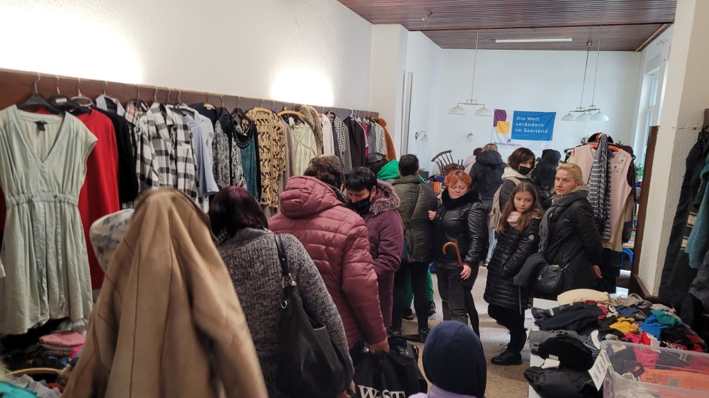 Verschenkemarkt in Saarbrücken Malstatt
