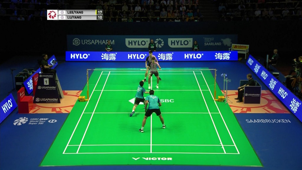 Foto: Das Finale der Badminton Open in Saarbrücken