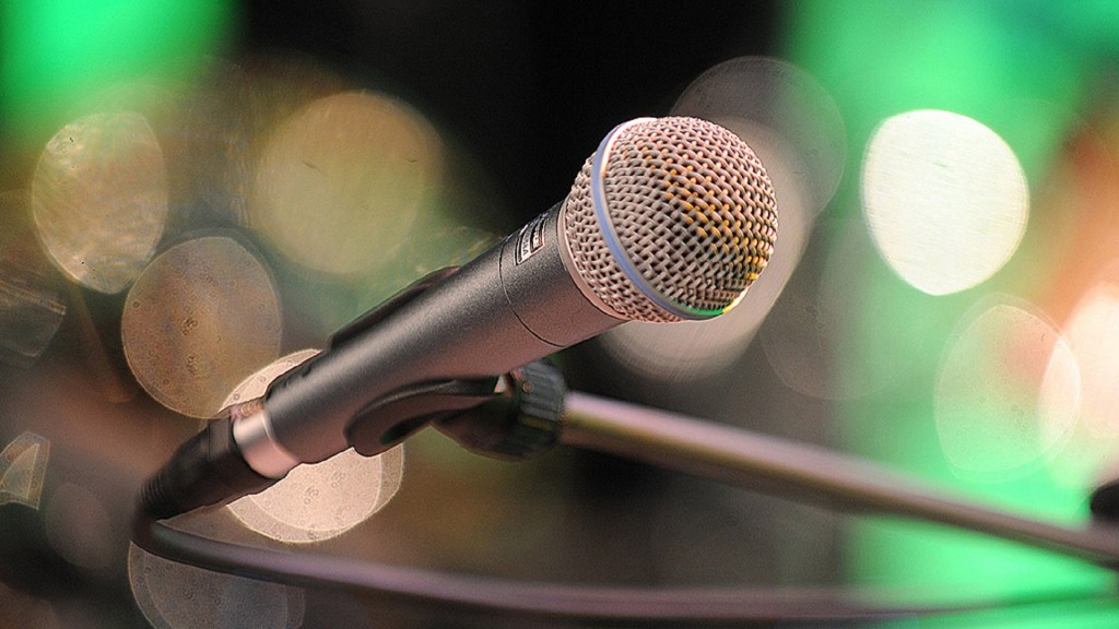 Ein Mikrofon