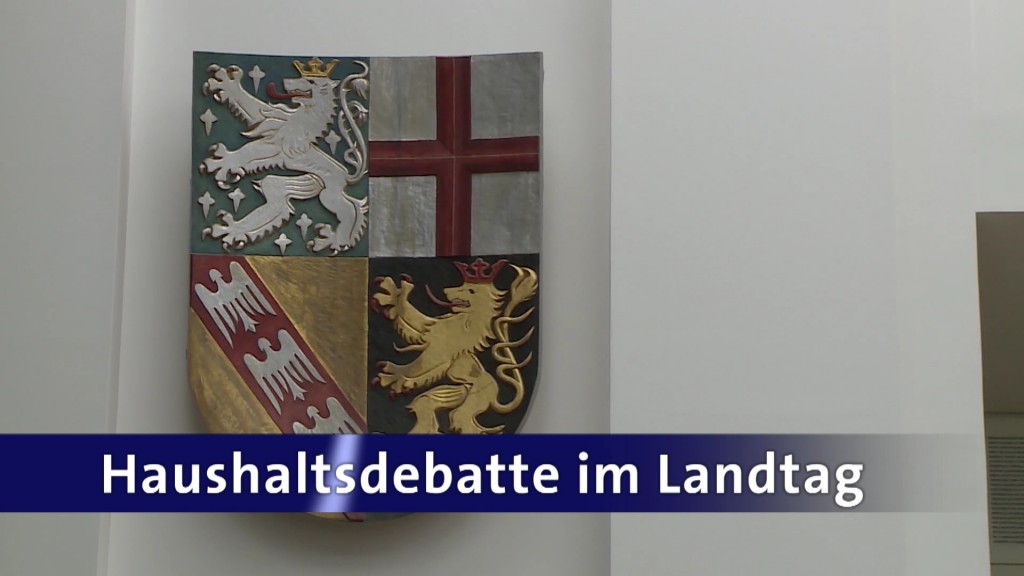 Foto: Haushaltsdebatte im Landtag