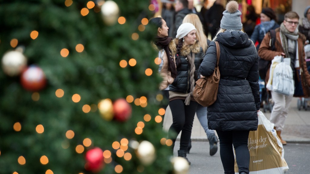 Weihnachtseinkauf