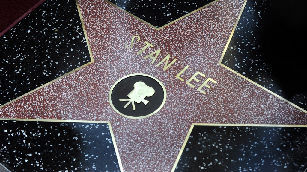 Stan Lee's Stern auf dem Hollywood Walk of Fame