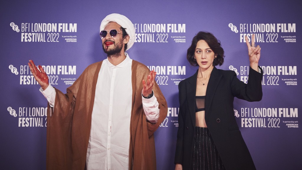 (l) Ali Abbasi und Zar Amir Ebrahimi bei der Premiere von 
