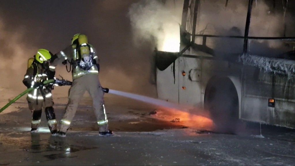 Feuerwehrleute im Einsatz