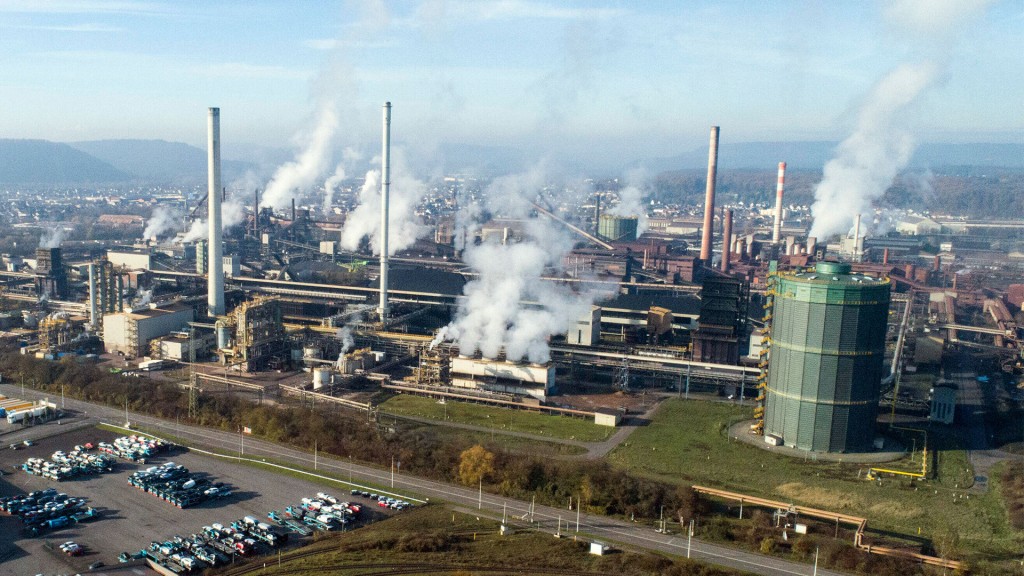 Foto: Luftaufnahme der Dillinger Hütte