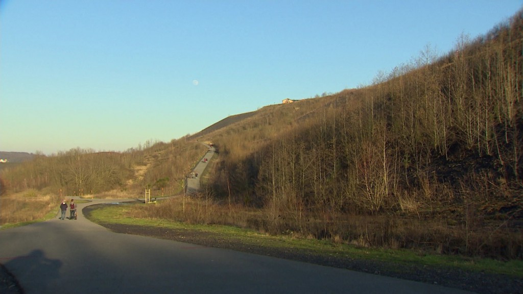 Die Bergehalde in Landsweiler-Reden