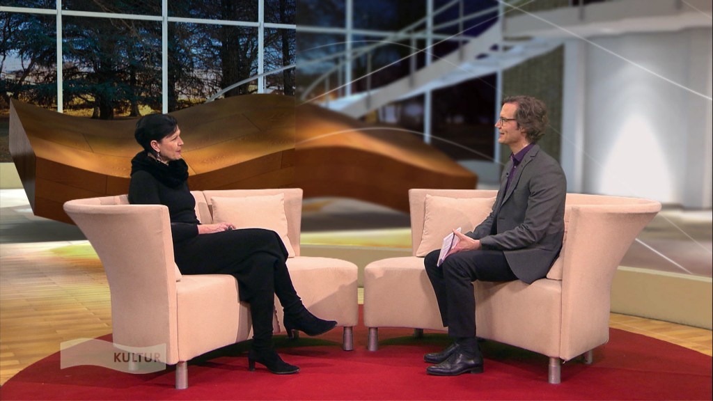 Foto: Andrea Jahn und Jochen Erdmenger im Interview