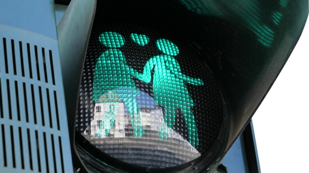 Foto: Gleichgeschlechtliches Ampelmännchen