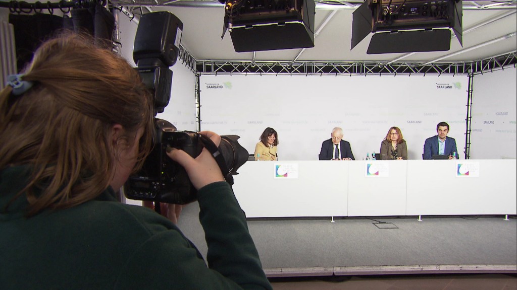 Foto:Mitglieder der Pressekonferenz zur neuen  Wasserstoff-Agentur