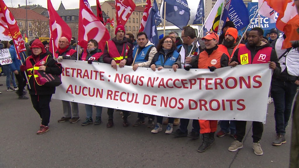 Streik in Frankreich