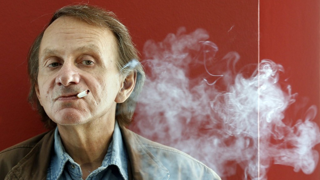 Der französische Autor Michel Houellebecq