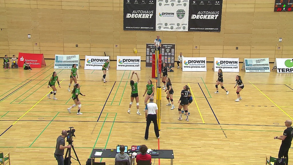 Foto: Prowin Volleys gegen Sinsheim