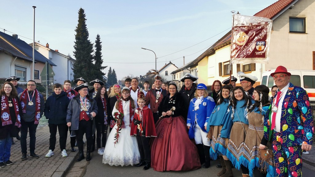 Gruppenbild der Pähter Dickkäpp aus Pachten