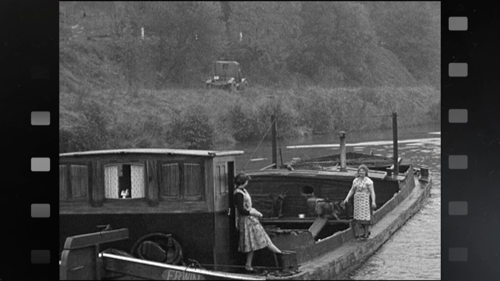 Foto: Flussschiff in den 40er Jahren