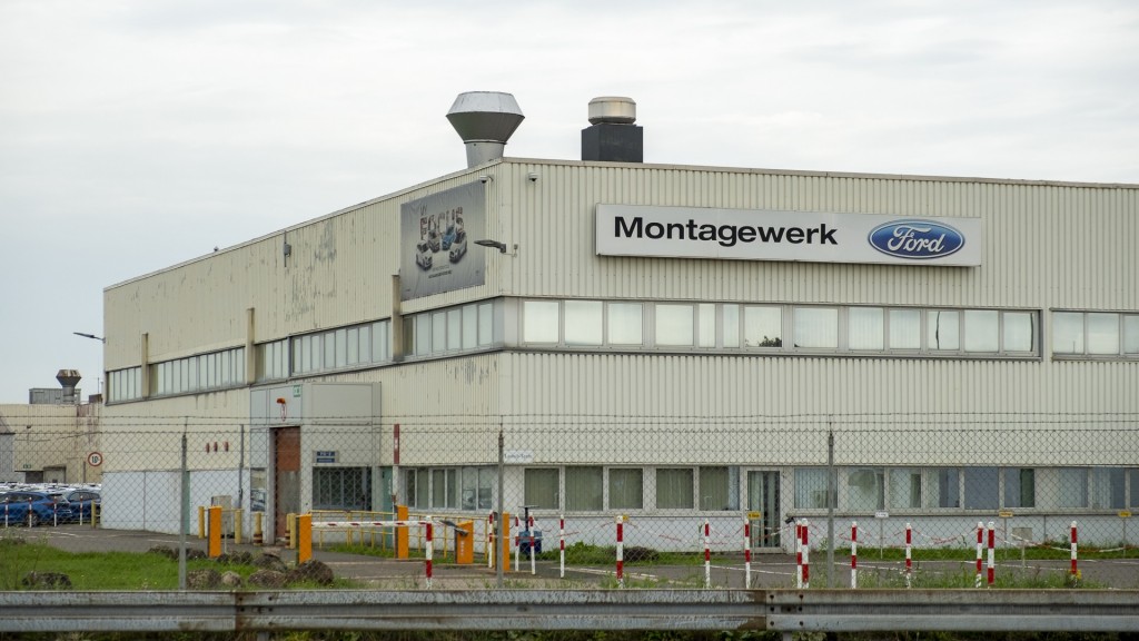 Die Fordwerke in Saarlouis. Montagewerk