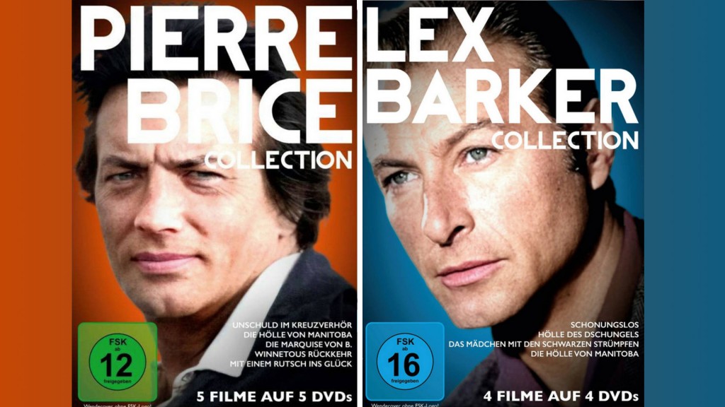 DVD-Collections Pierre Brice und Lex Barker