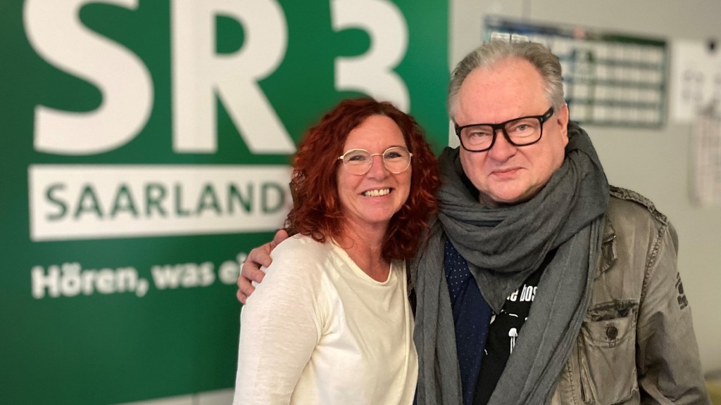 Susanne Wachs im Studio mit Musiker Heinz Rudolf Kunze