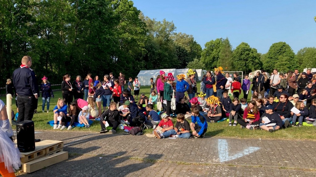 Pfingstzeltlager der Malteserjugend in Wadern Nunkirchen