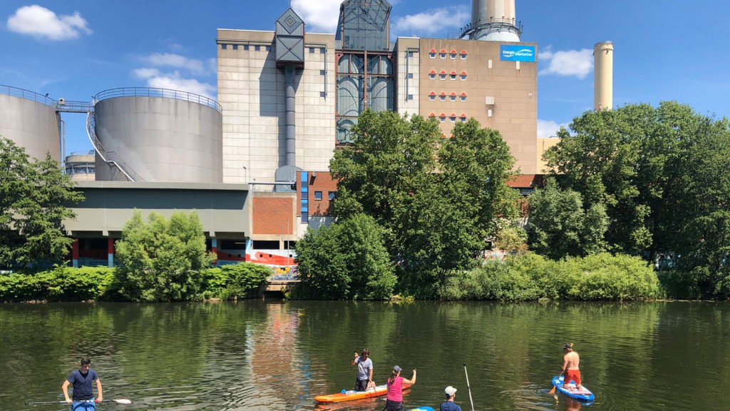 Foto: Stand up Paddleboards auf der Saar