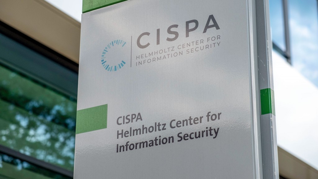Eingangschild Cispa