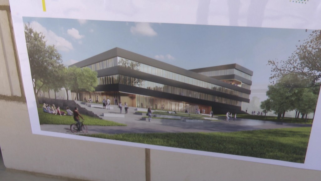Foto: Bild vom neuen Zentrum für Biophysik