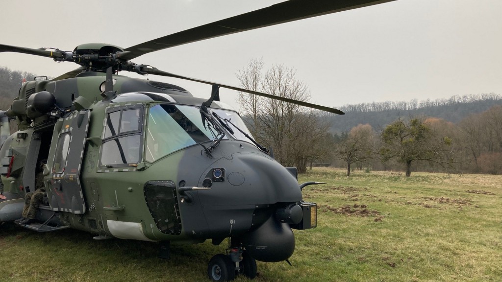 Foto: Bundeswehrübung in Wallerfangen