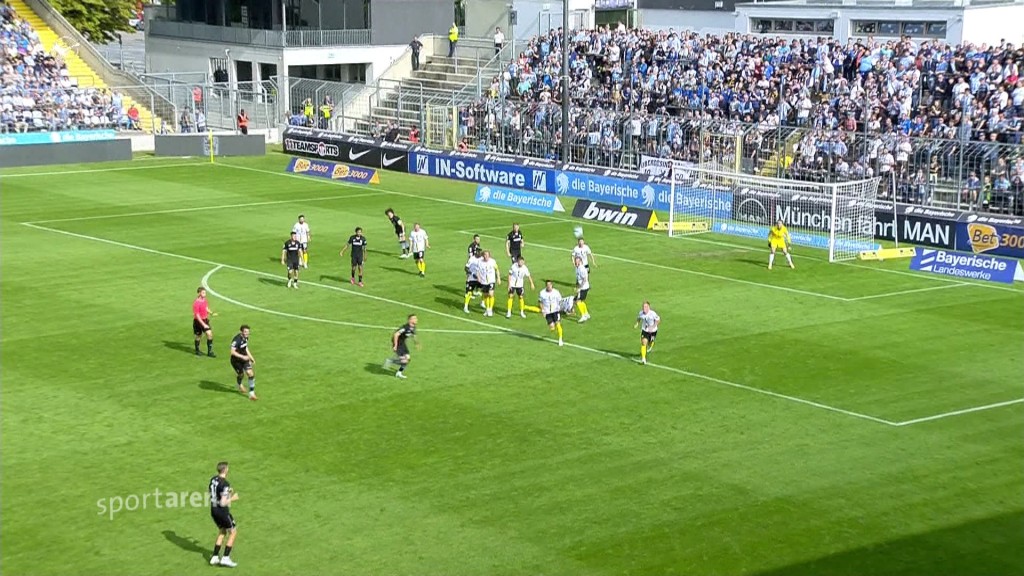 Foto: 1860 München gegen SC Verl