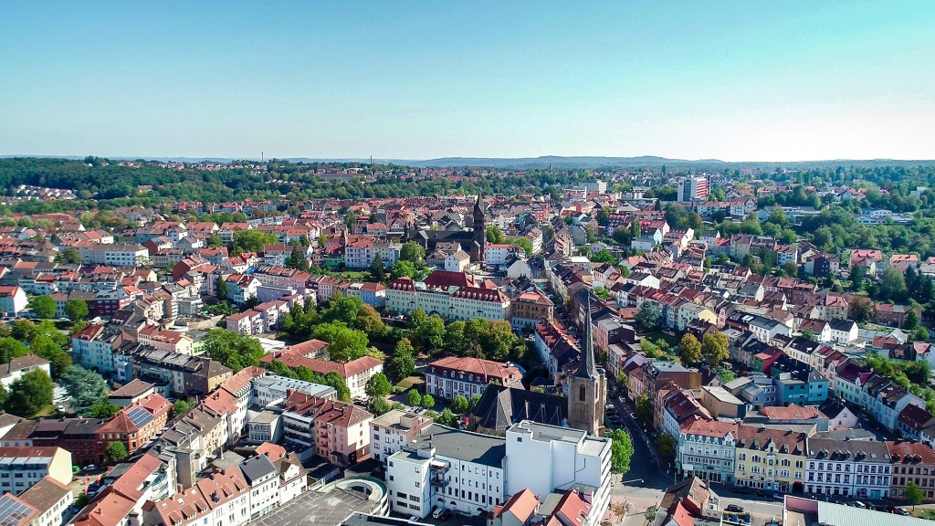 Foto: Luftaufnahme von Neunkirchen