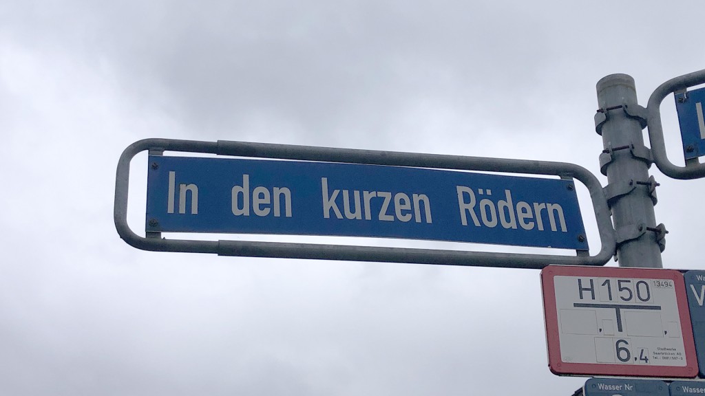 Straßenschild 