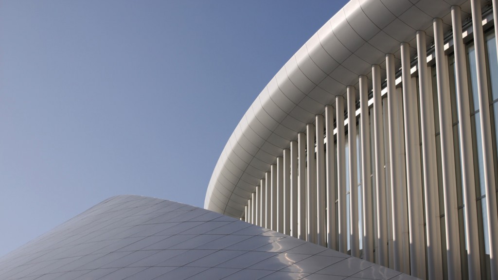 Das Gebäude der Philharmonie in Luxemburg